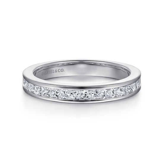 Gabriel - 14K White Gold Diamond Matching Wedding Band