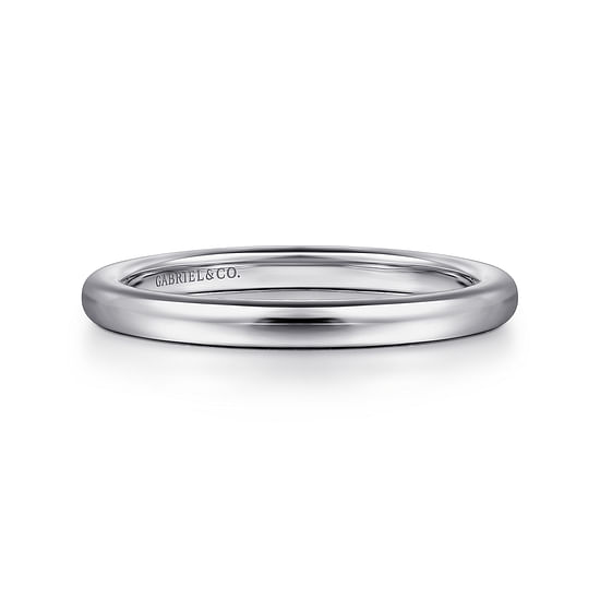 Gabriel - 14K White Gold Diamond Matching Wedding Band