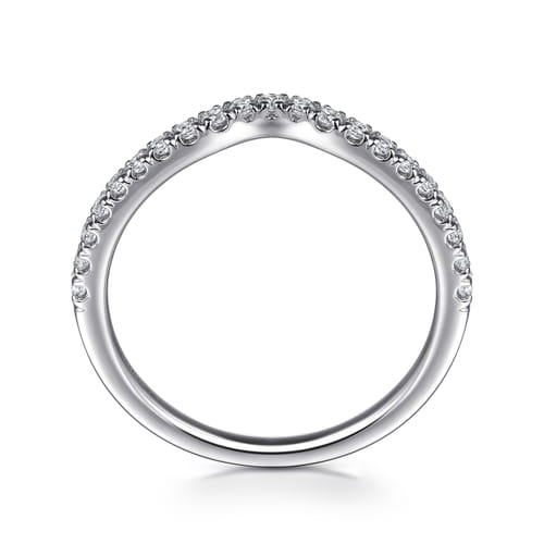 14K White Gold Diamond Matching Wedding Band 14K White Gold Diamond Matching Wedding Band
