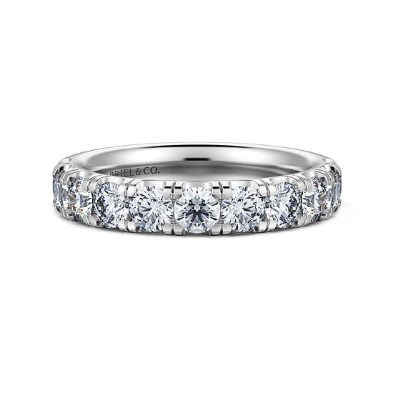 Gabriel - 14K White Gold Diamond Matching Wedding Band