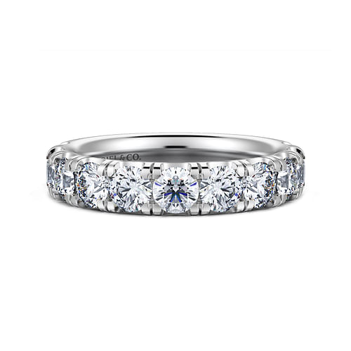 14K White Gold Diamond Matching Wedding Band