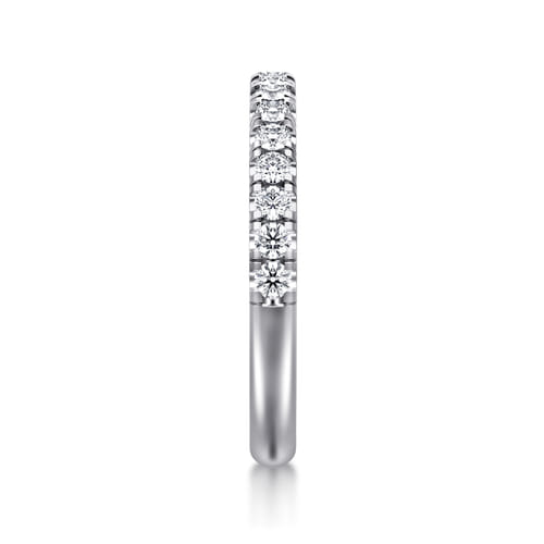 14K White Gold Diamond Matching Wedding Band