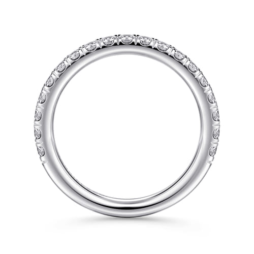 14K White Gold Diamond Matching Wedding Band 14K White Gold Diamond Matching Wedding Band