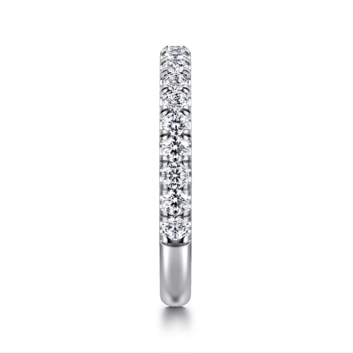 14K White Gold Diamond Matching Wedding Band 14K White Gold Diamond Matching Wedding Band