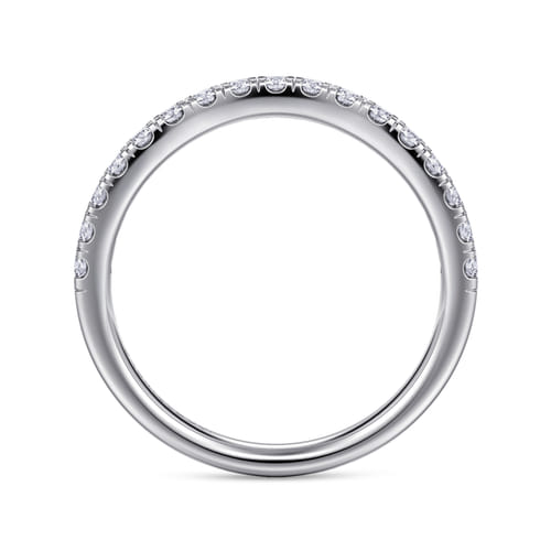 14K White Gold Diamond Matching Wedding Band 14K White Gold Diamond Matching Wedding Band