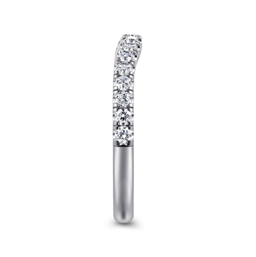 14K White Gold Diamond Matching Wedding Band 14K White Gold Diamond Matching Wedding Band