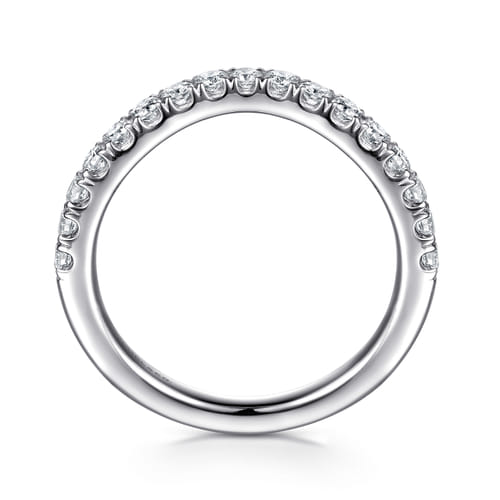 14K White Gold Diamond Matching Wedding Band 14K White Gold Diamond Matching Wedding Band