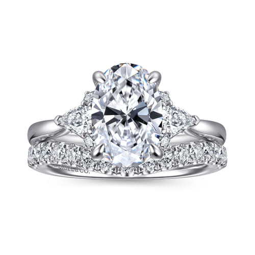 14K White Gold Diamond Matching Wedding Band 14K White Gold Diamond Matching Wedding Band