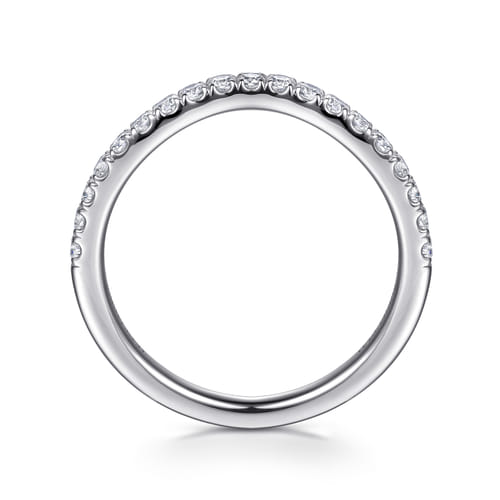 14K White Gold Diamond Matching Wedding Band 14K White Gold Diamond Matching Wedding Band