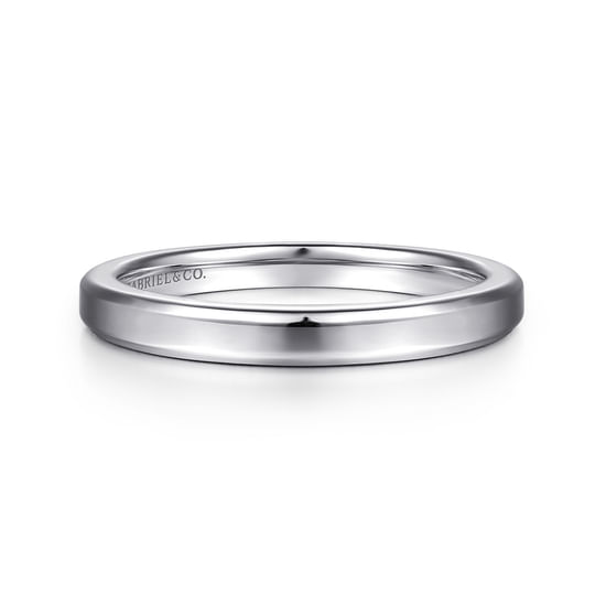 Gabriel - 14K White Gold Diamond Matching Wedding Band