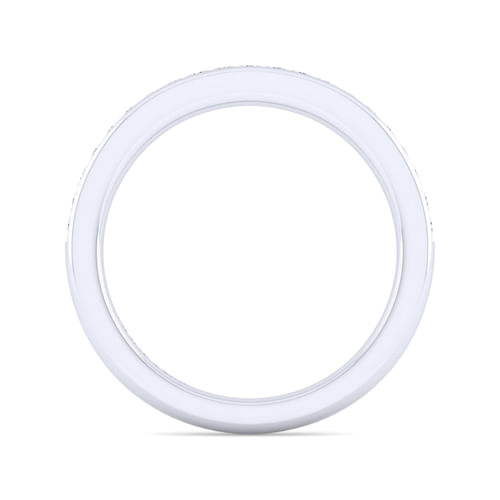 14K White Gold Diamond Matching Wedding Band