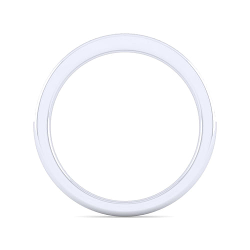 14K White Gold Diamond Matching Wedding Band
