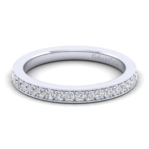 14K White Gold Diamond Matching Wedding Band 14K White Gold Diamond Matching Wedding Band