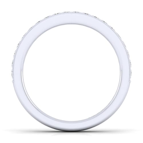 14K White Gold Diamond Matching Wedding Band 14K White Gold Diamond Matching Wedding Band