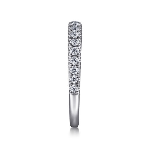 14K White Gold Diamond Matching Wedding Band