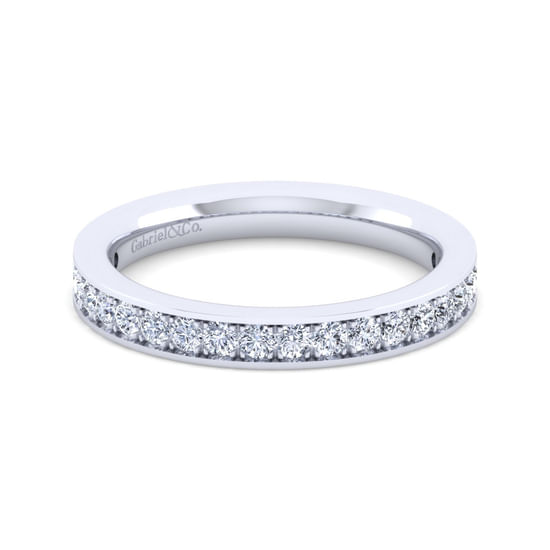Gabriel - 14K White Gold Diamond Matching Wedding Band
