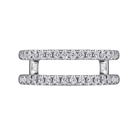 14K White Gold Diamond Ring Enhancer angle 6