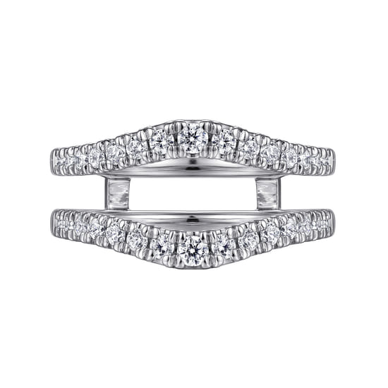 14K White Gold Diamond Ring Enhancer angle 6