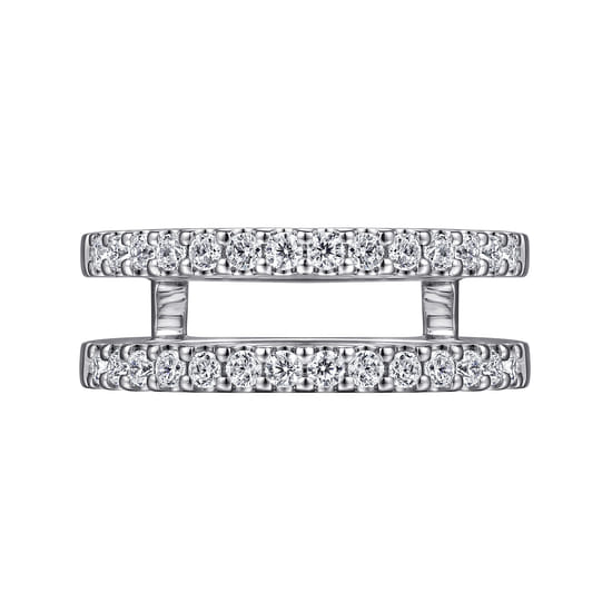 14K White Gold Diamond Ring Enhancer angle 6