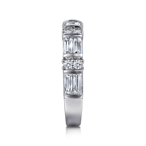 14K White Gold Diamond Ring