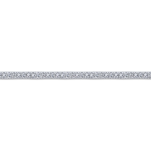 14K White Gold Diamond Tennis Bracelet