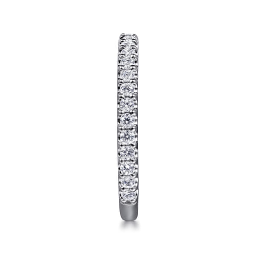 14K White Gold Diamond Wedding Band 14K White Gold Diamond Wedding Band