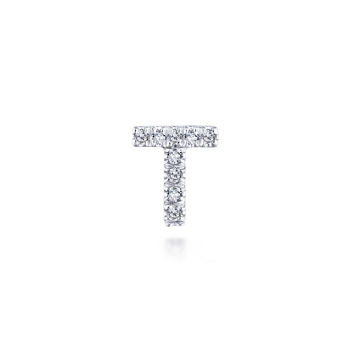 14K White Gold Fashion Locket Charm Pendant