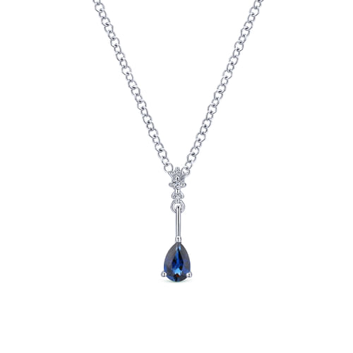 14K White Gold Fashion Necklace