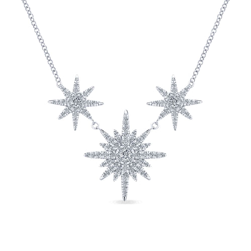 14K White Gold Fashion Necklace