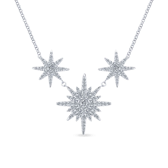 Gabriel - 14K White Gold Fashion Necklace
