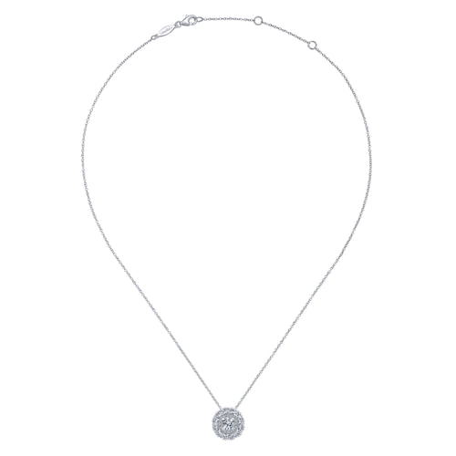 14K White Gold Fashion Necklace