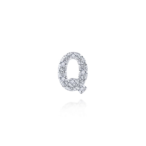 14K White Gold Fashion Pendant