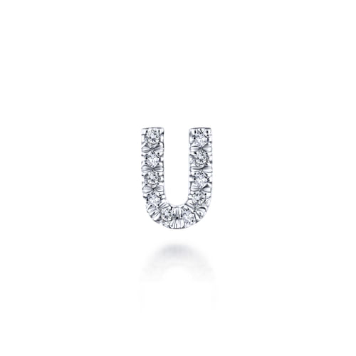 14K White Gold Fashion Pendant