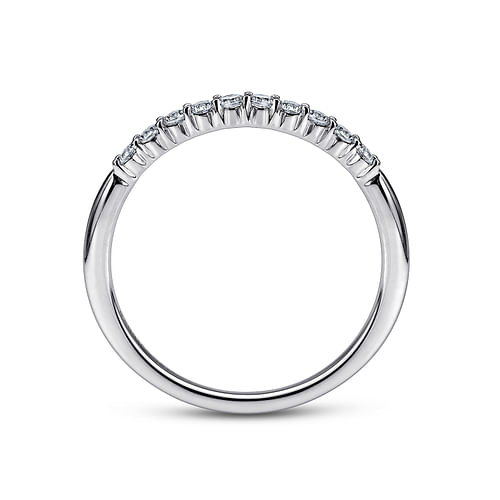 14K White Gold Matching Wedding  Band