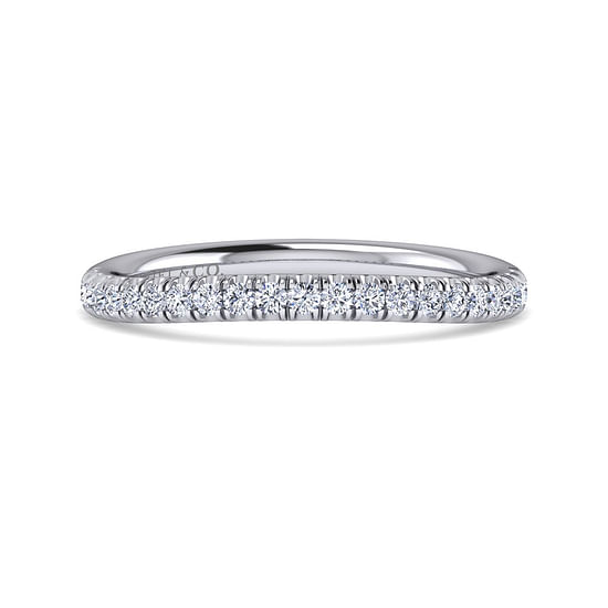 Gabriel - 14K White Gold Matching Wedding Band