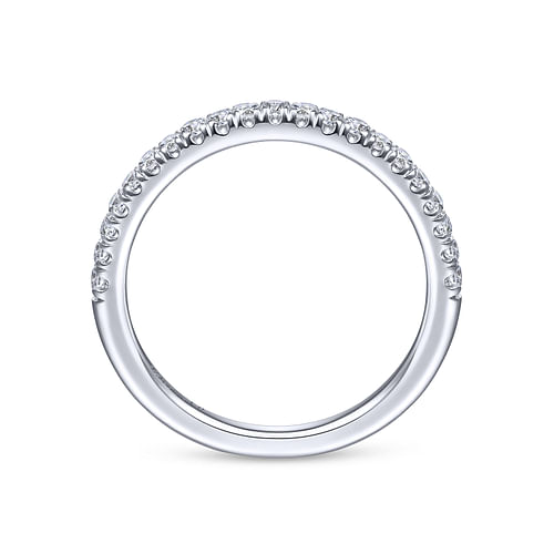 14K White Gold Matching Wedding Band