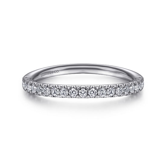 Gabriel - 14K White Gold Matching Wedding Band