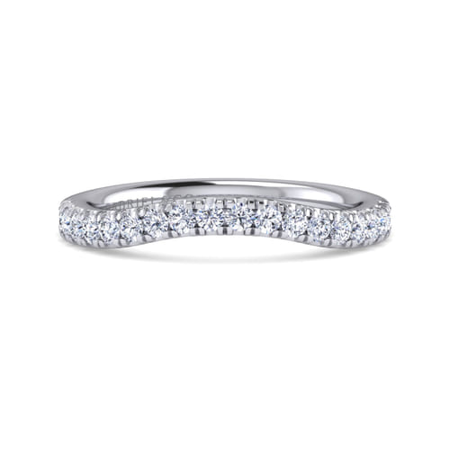 14K White Gold Matching Wedding Band 14K White Gold Matching Wedding Band