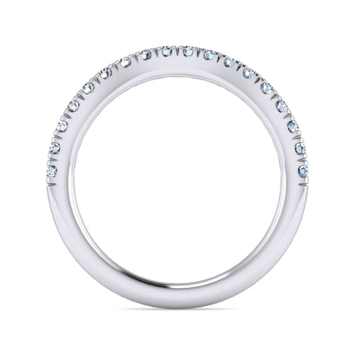 14K White Gold Matching Wedding Band 14K White Gold Matching Wedding Band