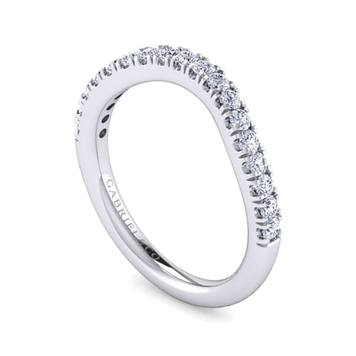 14K White Gold Matching Wedding Band 14K White Gold Matching Wedding Band