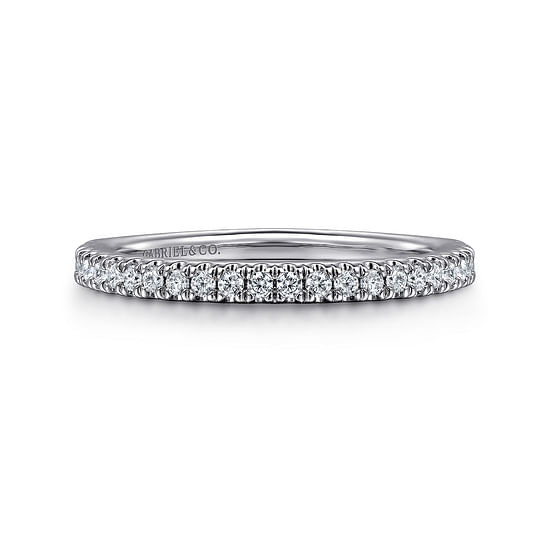 Gabriel - 14K White Gold Matching Wedding Band