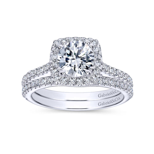 14K White Gold Matching Wedding Band 14K White Gold Matching Wedding Band