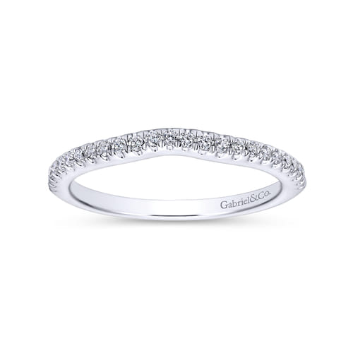 14K White Gold Matching Wedding Band 14K White Gold Matching Wedding Band