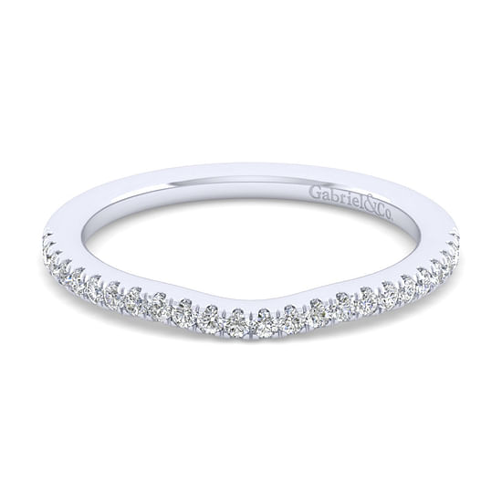 Gabriel - 14K White Gold Matching Wedding Band