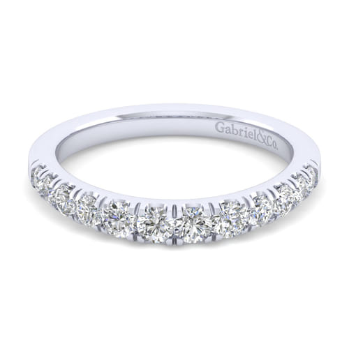 14K White Gold Matching Wedding Band 14K White Gold Matching Wedding Band