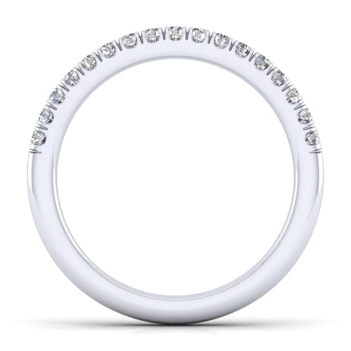 14K White Gold Matching Wedding Band 14K White Gold Matching Wedding Band