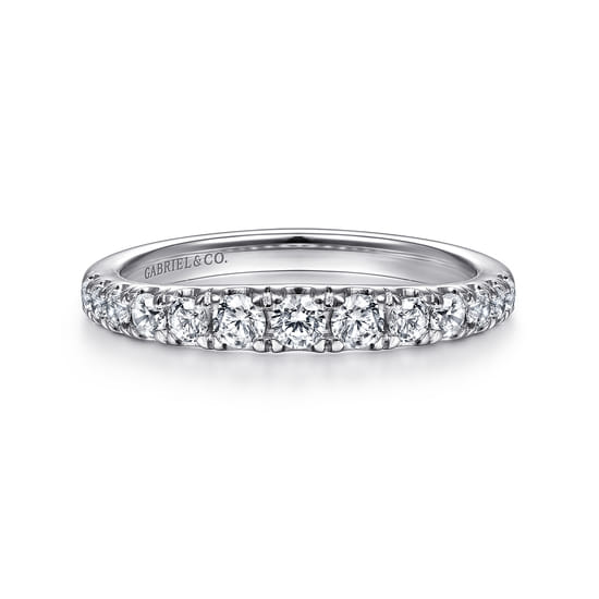 Gabriel - 14K White Gold Matching Wedding Band