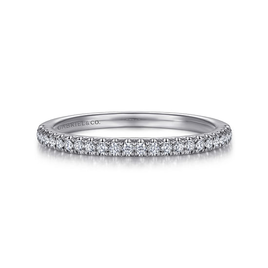 Gabriel - 14K White Gold Matching Wedding Band