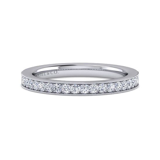 Gabriel - 14K White Gold Matching Wedding Band