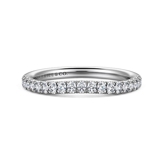 Gabriel - 14K White Gold Matching Wedding Band